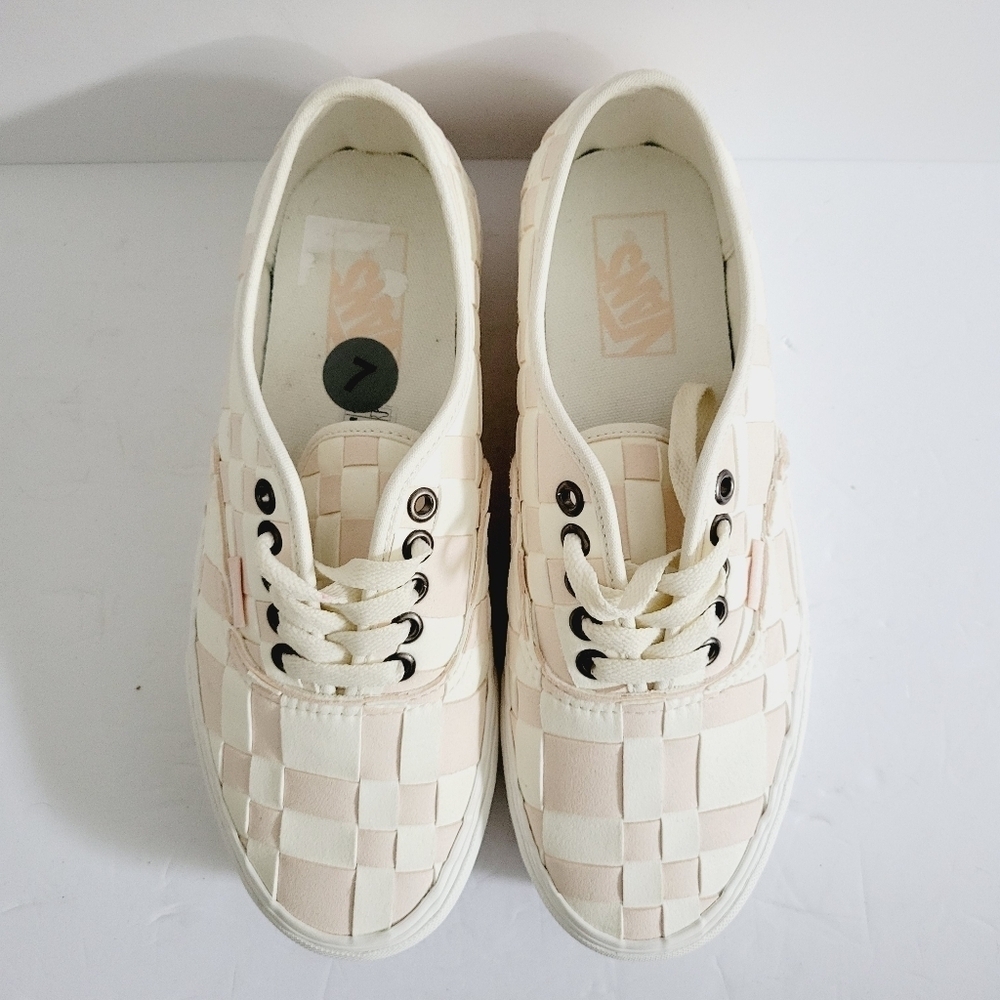 New Vans Woven Check Authentic Stackform Skate Sh… - image 4